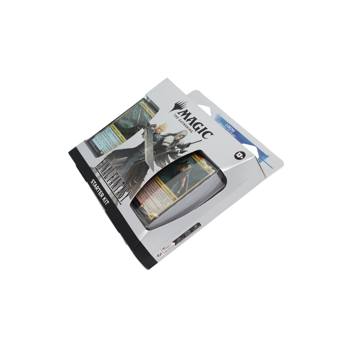Magic: The Gathering Final Fantasy Starter Kit schuin van voren met twee speelklare decks