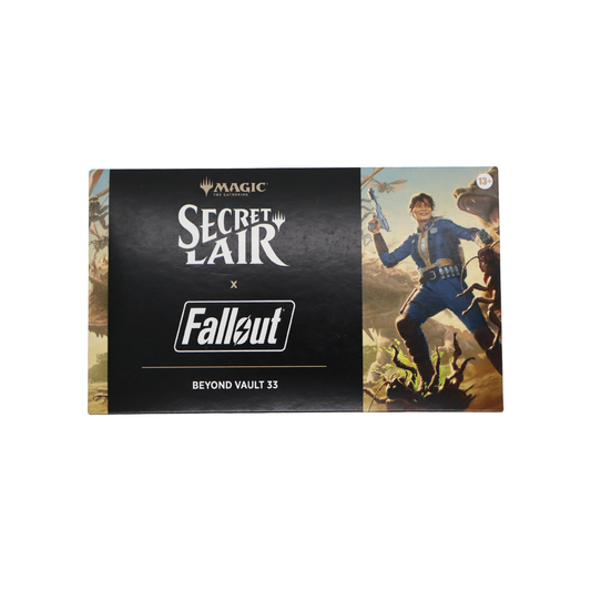 Magic: The Gathering Secret Lair x Fallout Beyond Vault 33 voorkant