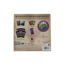 Achterkant van Magic: The Gathering x Teenage Mutant Ninja Turtles Pizza Bundle met inhoudsoverzicht