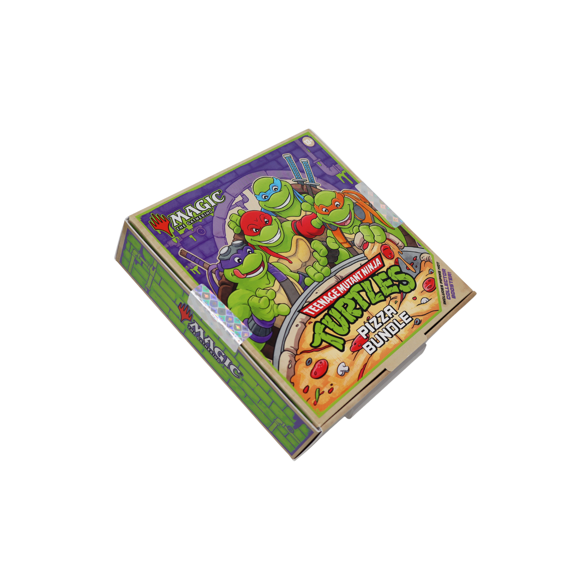Magic: The Gathering Teenage Mutant Ninja Turtles Pizza Bundle schuin linksvoor