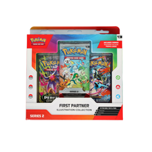 Pokémon First Partner Illustration Collection Series 2 voorkant met boosterpacks