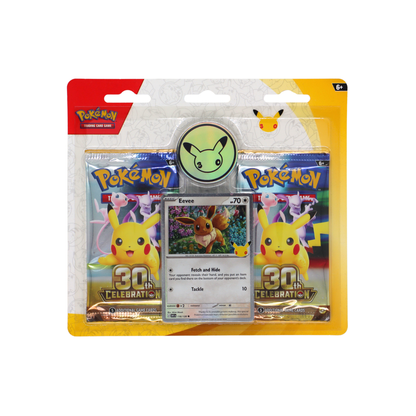 Pokémon 30th Celebration: Eevee 2-Pack Blister