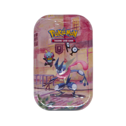 Pokémon TCG 30th Celebration Mini Tin met Greninja en Unown