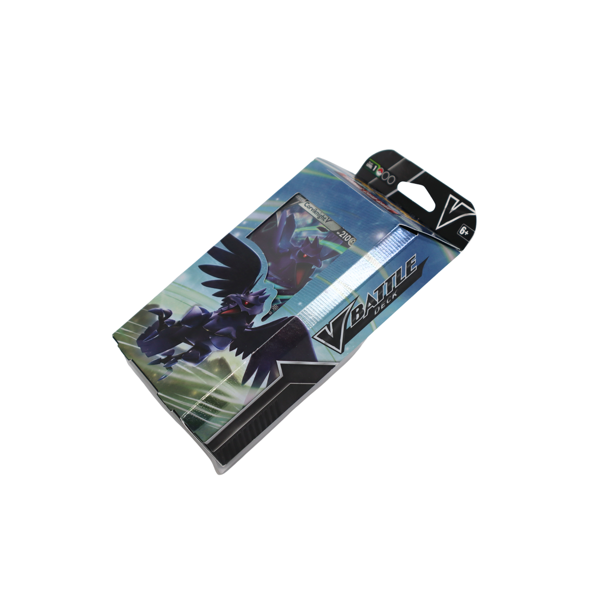 Pokémon TCG Corviknight V Battle Deck schuin rechtsvoor