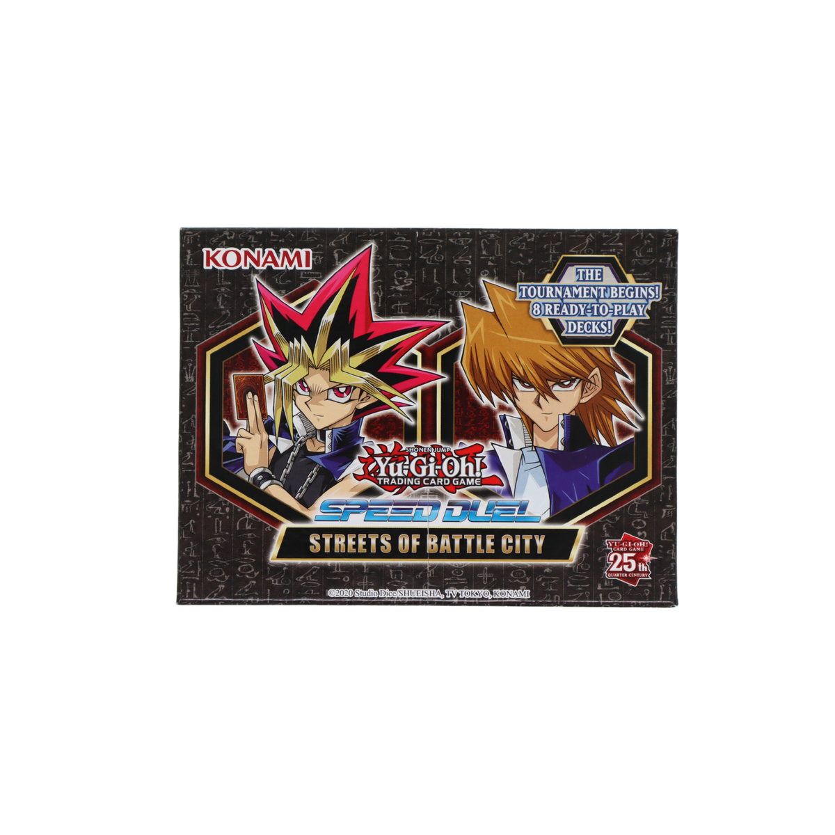 Yu-Gi-Oh! Speed Duel Streets of Battle City box met Yugi en Joey voorkant